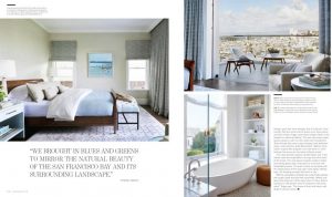 BlueStar kitchen featured in luxe interiors and design