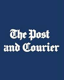 Logo for the Charleston Post and Courier