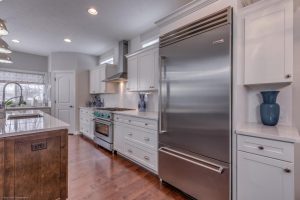 A kitchen featuring cooking, refrigeration and ventilation from BlueStar