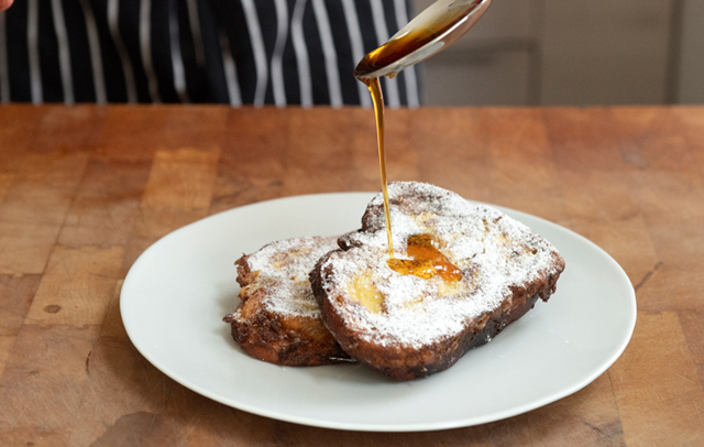 French Toast recipe from All-Star Chef Wylie Dufresne