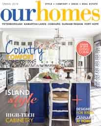 Cover of the spring 2019 edition of Our Homes magazine
