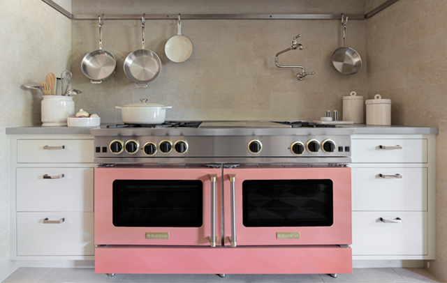 BlueStar Kitchen in the San Francisco Decorator Showcase Home