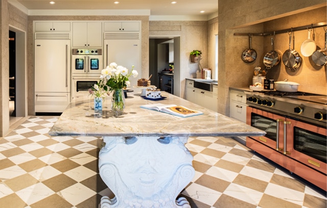 BlueStar Kitchen in the San Francisco Decorator Showcase Home