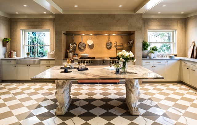 BlueStar Kitchen in the San Francisco Decorator Showcase Home