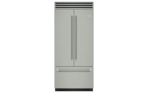 36-inch Built-In French Door Refrigerator in Agate Grey