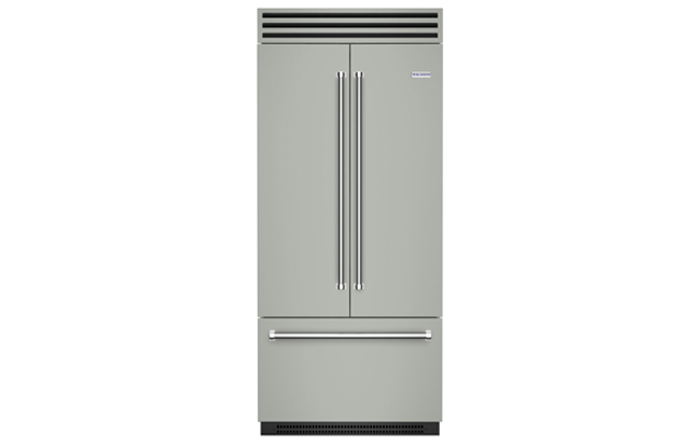 36-inch Built-In French Door Refrigerator in Agate Grey