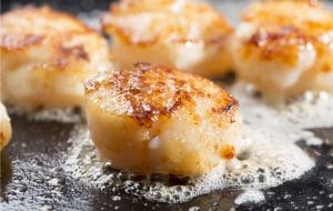 Seared scallop recipe from All-Star Chef Brian Boitano