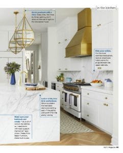 Designer Alison Victoria in a BlueStar Kitchen