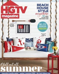 Cover of HGTV Magazine - July/August 2019