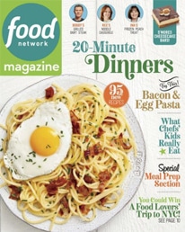 Cover of the September 2019 issue of Food Network Magazine