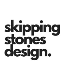 Logo for Skipping Stones Design