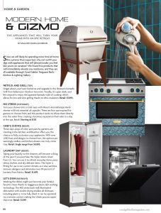 BlueStar patterned range featured in Coral Gables Magazine