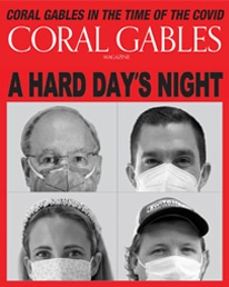 Cover of the June issue of Coral Gables Magazine