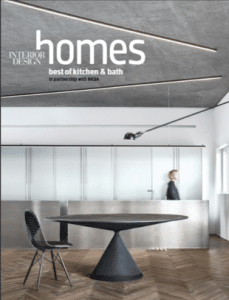 Cover of the December Interior Design Homes