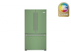 BlueStar's 36" Freestanding Refrigerator in Pale Green