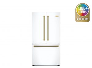 BlueStar's 36" Freestanding Refrigerator in Signal White