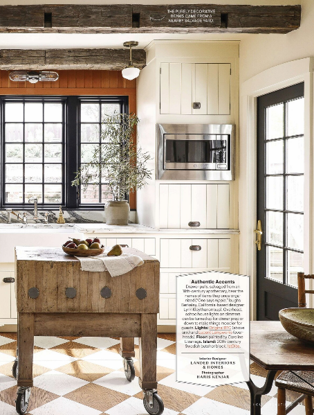 BlueStar kitchen featured in House Beautiful