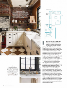 BlueStar kitchen featured in House Beautiful