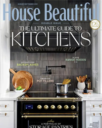 Cover of the August 2021 issue of House Beautiful