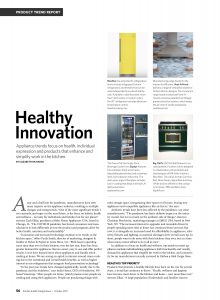 BlueStar Column Refrigerator featured in Kitchen & Bath Design News
