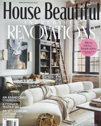 Cover of the March 2022 issue of House Beautiful