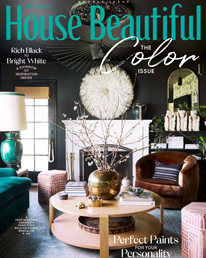 The cover of House Beautiful's 2022 Color Issue