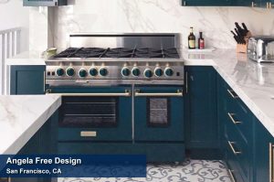 Regional Winner in the 2021 BlueStar Kitchen Design Contest Angela Free Design