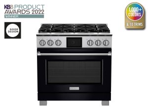 36" Dual Fuel Range from BlueStar in Jet Black