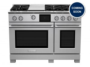 48" Platinum Series Dual Fuel range from BlueStar with 12" Griddle Coming Soon