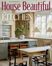 Cover of the August 2022 issue of House Beautiful