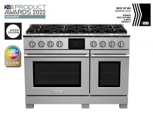 48-inch all burner Dual Fuel Range from BlueStar in Stainless Steel