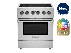 30" Induction Range from BlueStar available in 1,000+ colors