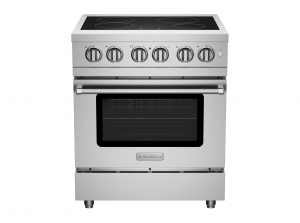 30" Induction Range from BlueStar in Stainless Steel