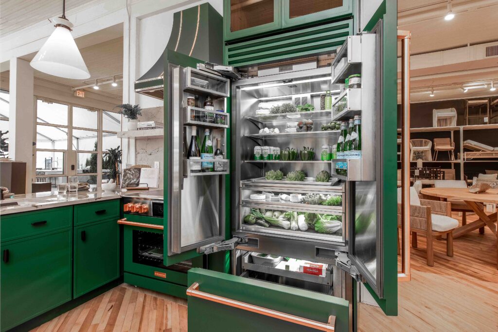 36" PRO French Door Refrigerator in Hunt Club from BlueStar