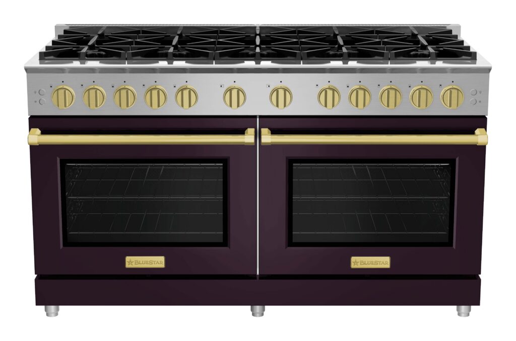 60" BlueStar Platinum Series range in Purple Violet