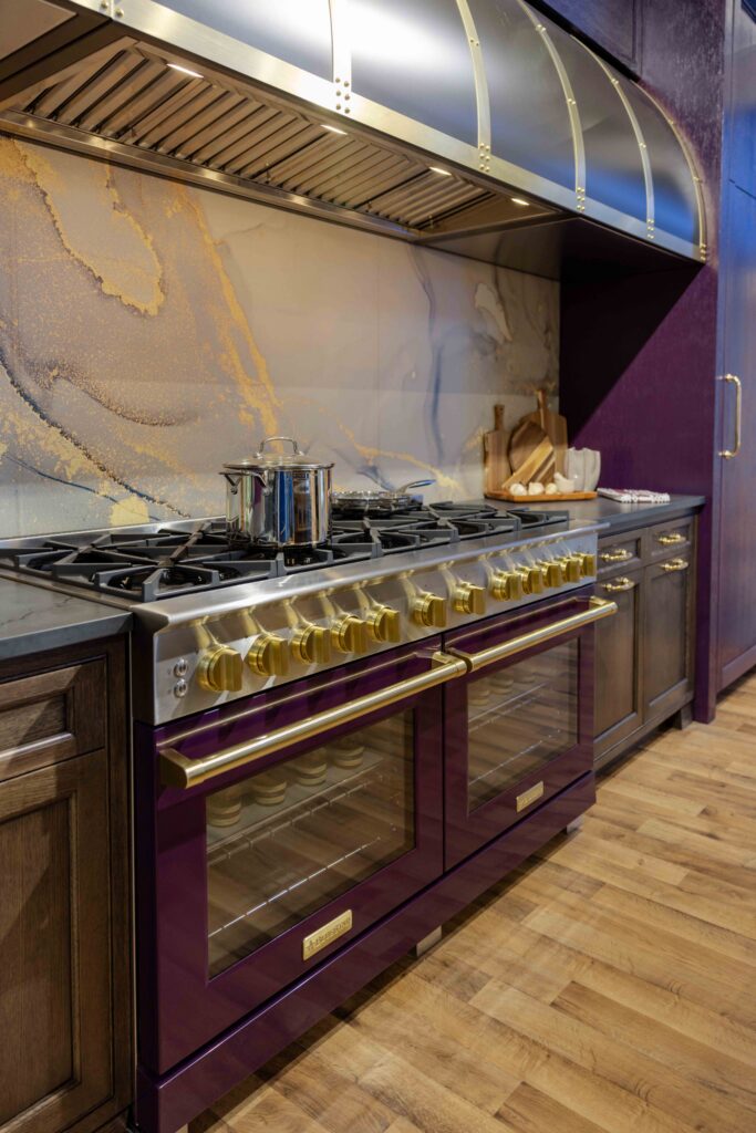 60" BlueStar Platinum Series range in Purple Violet