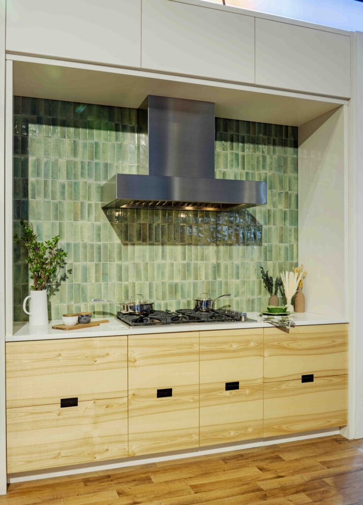 The east vignette in BlueStar's 2026 KBIS booth.